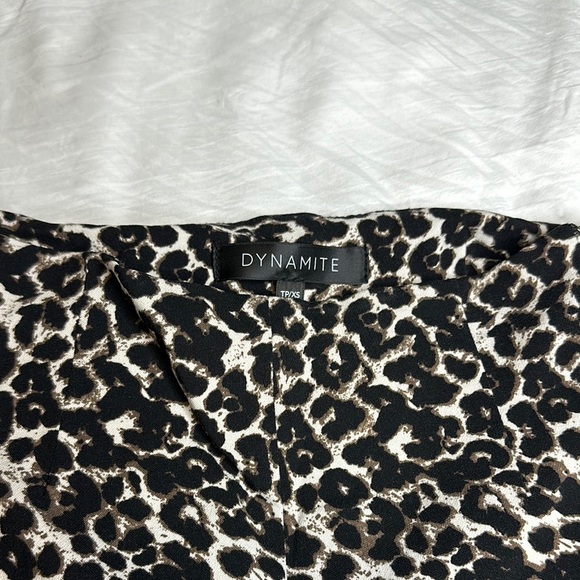 Dynamite Leopard Print Pants - Picture 2 of 5